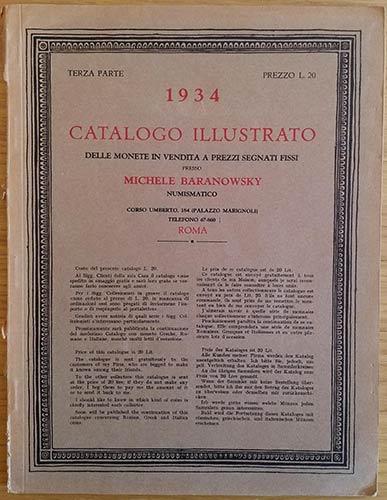 Baranowsky M. Catalogo illustrato ... 