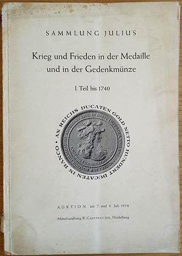 Gaettens R.  Katalog VI Sammlung ... 