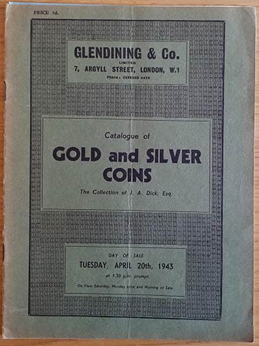 Glendening & Co. Catalogue of Gold ... 
