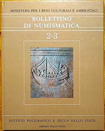 Bollettino di Numismatica 2-3, ... 