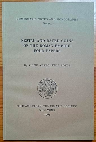 BOYCE A.A. Festal and Dated Coins ... 