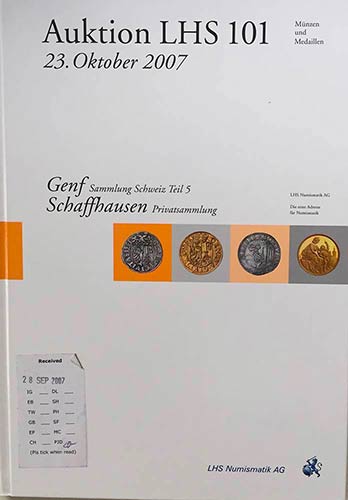 LHS Numismatik Auction 101 Munzen ... 