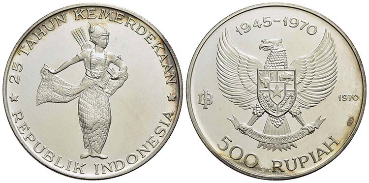 INDONESIA - Repubblica - 500 Rupie ... 