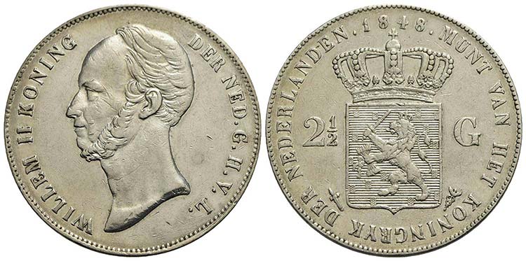 OLANDA - Guglielmo II (1840-1849) ... 