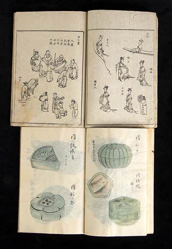 TWO ILLUSTRATED BOOKS Japan, 1804 ... 