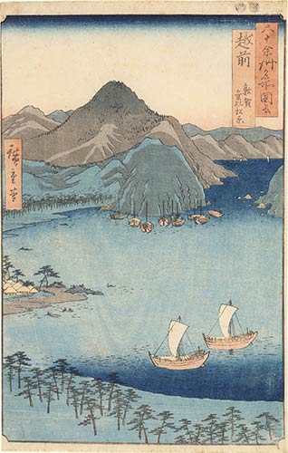 UTAGAWA HIROSHIGE(1797-1858)La ... 