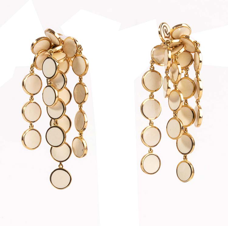 Chanteclair Capri  gold earrings  ... 