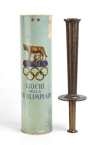 Fiaccola XVII Olimpiade Roma 1960  ... 