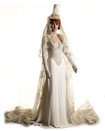 Marina Ripa di Meana wedding dress ... 