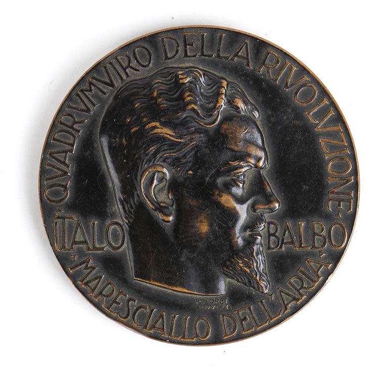 Italo Balbo, a comemorative medal ... 