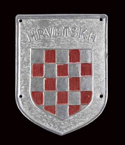 Sleeve shield of the Croatian ... 