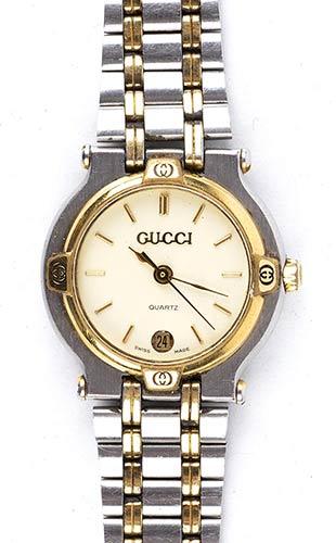 GUCCI WATCH 90s  9000M ivory dial ... 