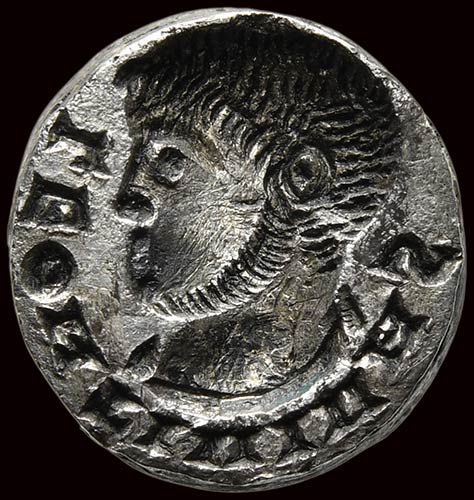 A rare roman silver engraved seal. ... 