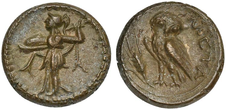 Lucania, Metapontion, Bronze, ca. ... 