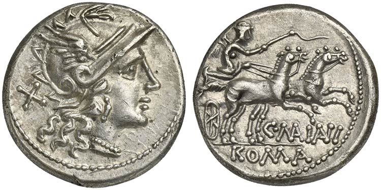C. Maianus, Denarius, Rome, 153 ... 