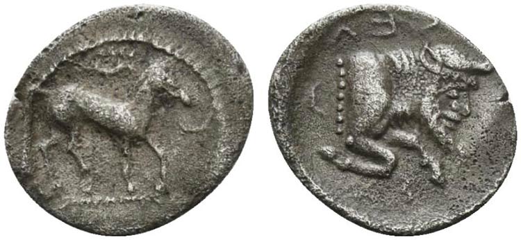 Sicily, Gela, Litra, ca. 465-450 ... 