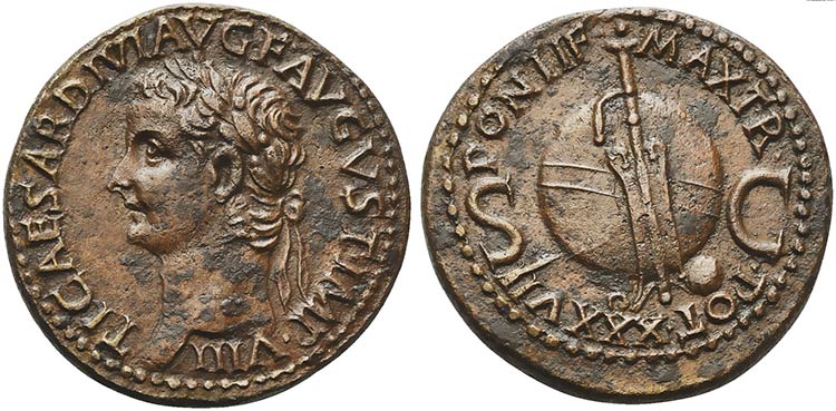 Tiberius (14-37), As, Rome, AD ... 