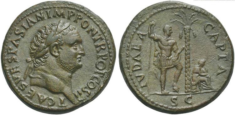 Titus, as Caesar, Sestertius ... 