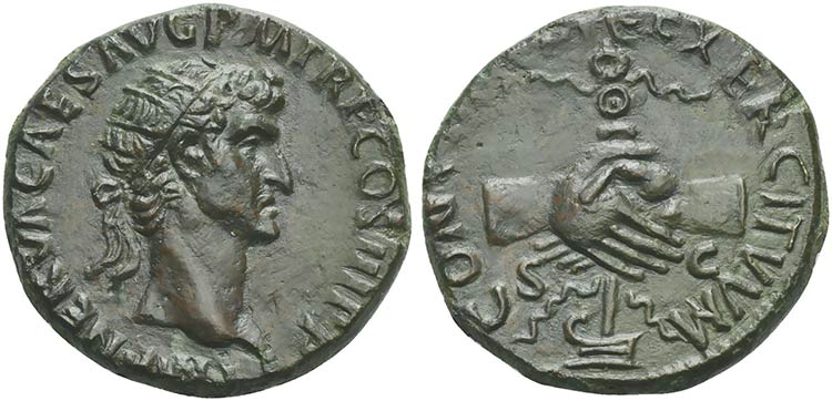 Nerva (96-98), Dupondius, Rome, AD ... 