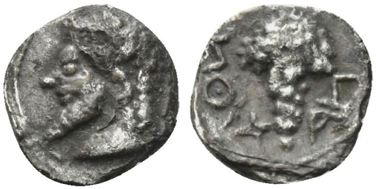 Sicily, Naxos, Litra, ca. 530-510 ... 