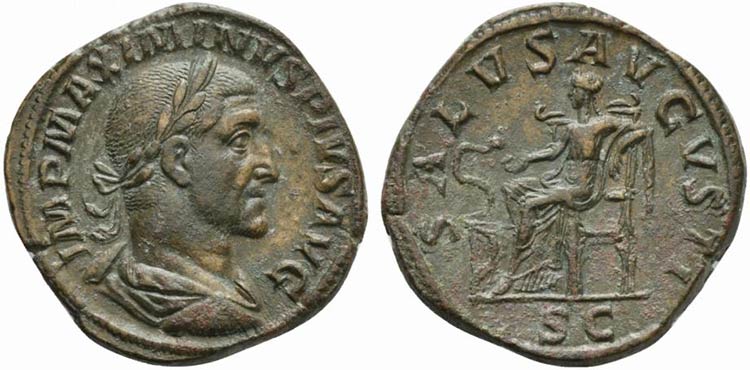 Maximinus I (235-238), Sestertius, ... 