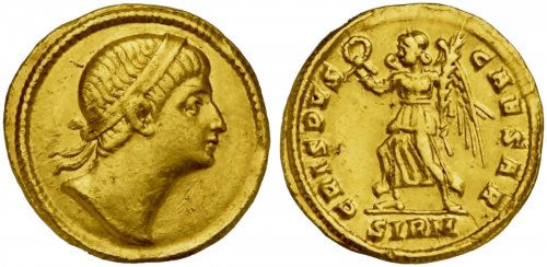 Crispus Caesar (317-326), Solidus ... 