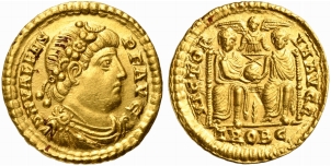 Valens (364-378), Solidus, ... 