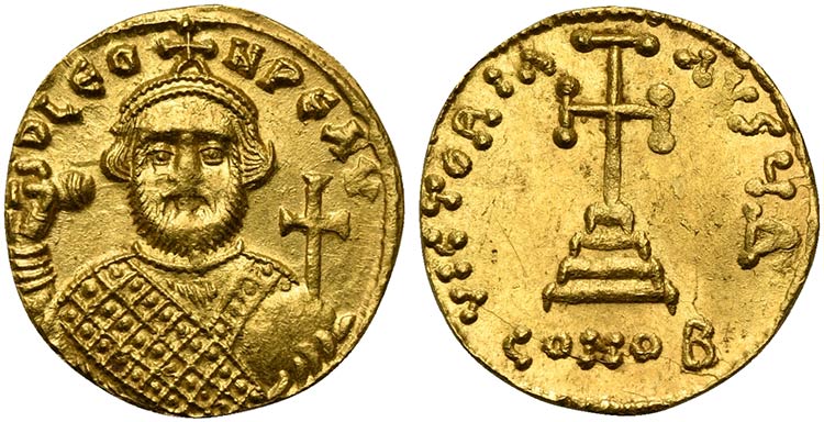 Leontios (695-698), Solidus, ... 