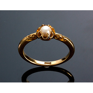 Antique Victorian 18K yellow gold  ... 