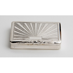 Attractive Silver Snuff box, ... 