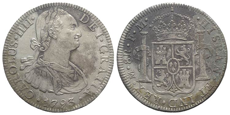 Mexico, Carlos IV (1788-1808). AR ... 