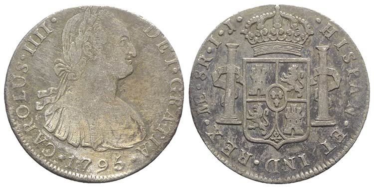 Perù, Carlos IV (1788-1808). AR 8 ... 