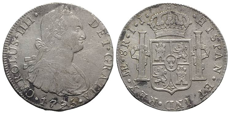 Perù, Carlos IV (1788-1808). AR 8 ... 