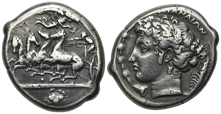 Sicily, Katane, c. 412-403 BC. ... 
