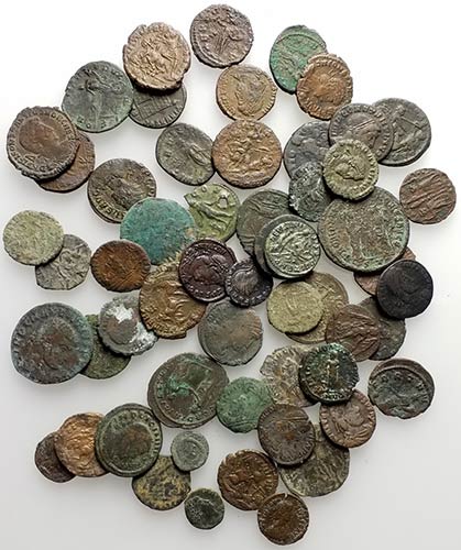 Lot of 56 Roman Imperial Æ coins, ... 