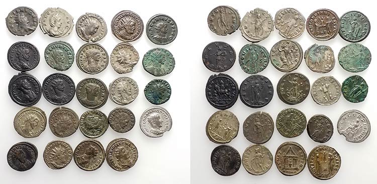 Lot of 24 Roman Imperial ... 