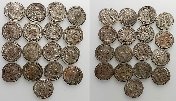 Lot of 17 Roman Imperial ... 