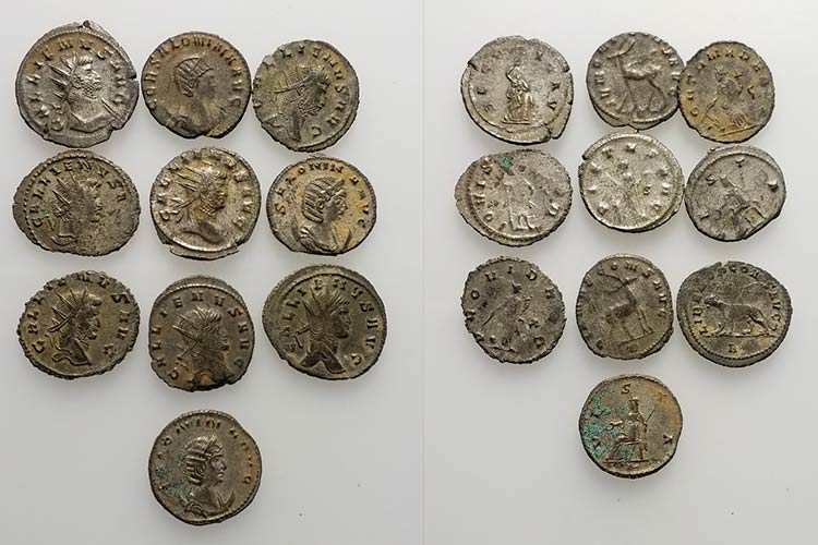 Lot of 10 Roman Imperial ... 