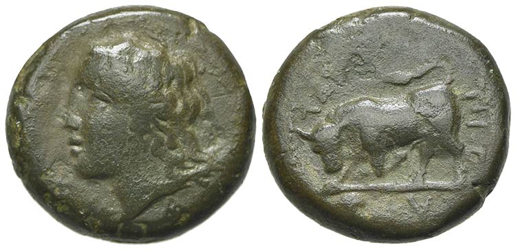 Sicily, Tauromenion, c. 357-305 ... 