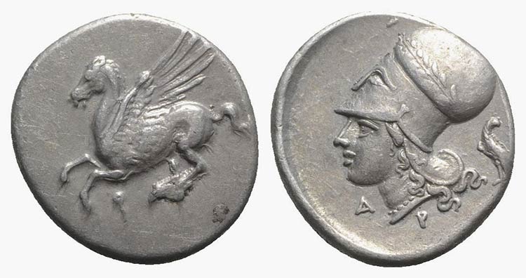 Corinth, c. 375-300 BC. AR Stater ... 