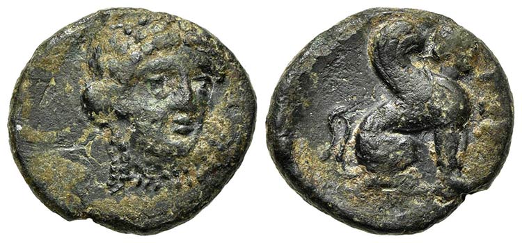 Troas, Gergis, c. 350-300 BC. Æ ... 