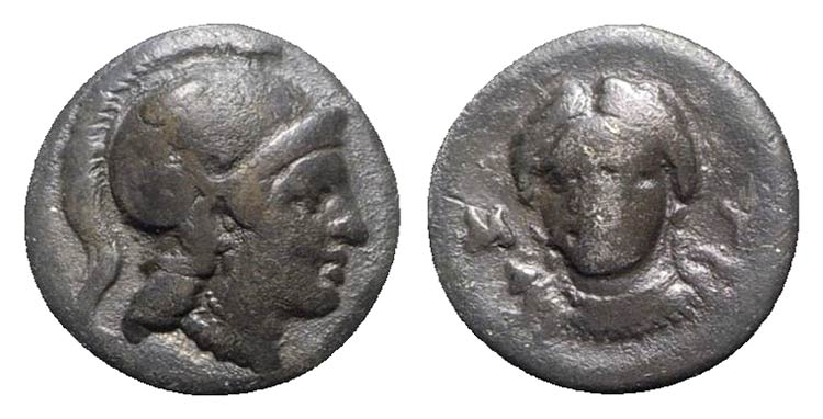 Aeolis, Myrina, 4th century BC. AR ... 
