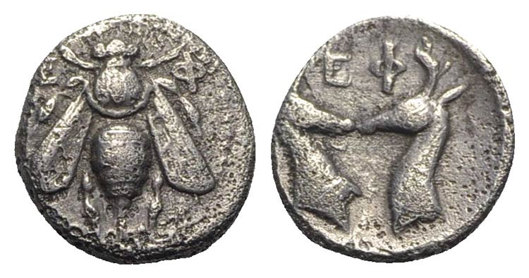 Ionia, Ephesos, c. 390-325 BC. AR ... 