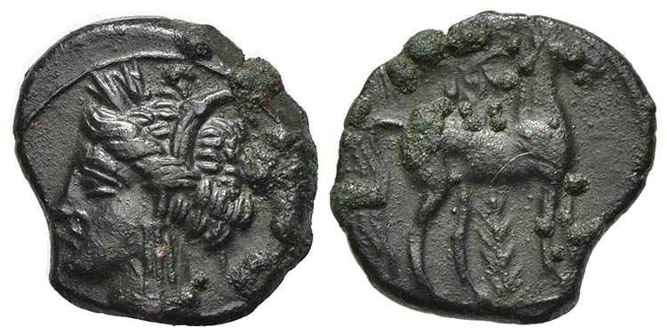Carthage, c. 400-350 BC. Æ ... 