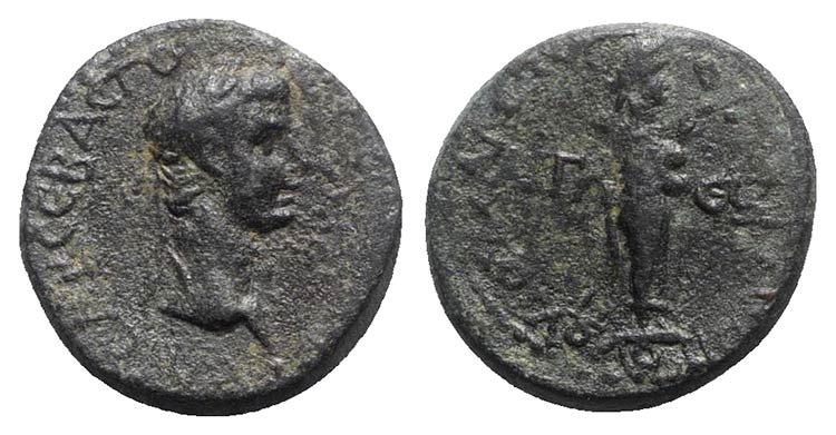 Claudius (41-54). Aeolis, Aegae. ... 