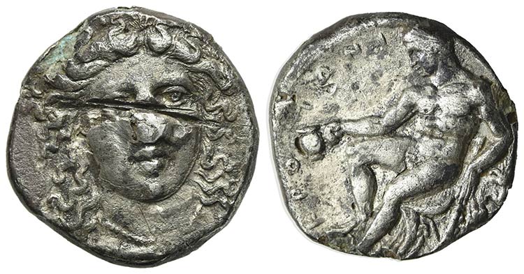 Bruttium, Kroton, c. 400-325 BC. ... 