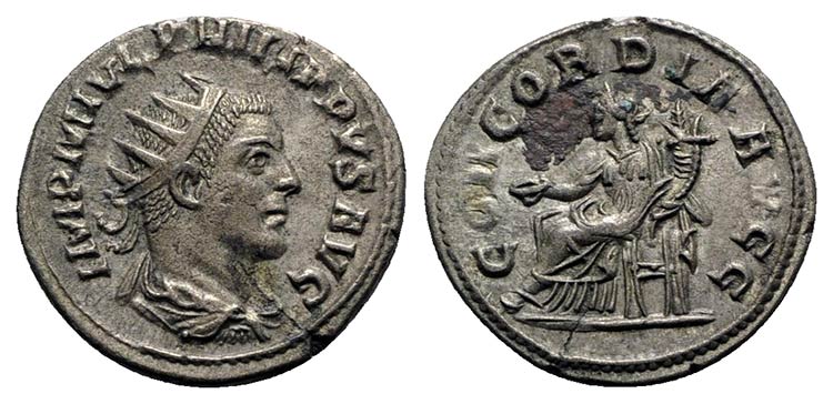 Philip I (244-249). AR ... 