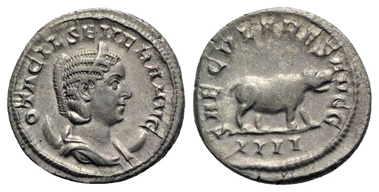 Otacilia (Augusta, 244-249). AR ... 