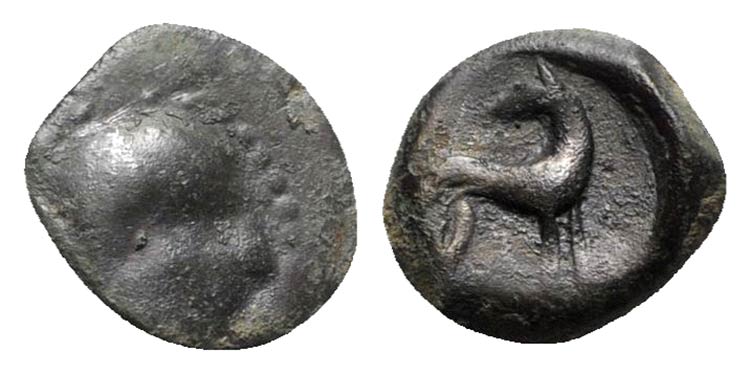 Sicily, Eryx, c. 410 BC. Æ Onkia ... 