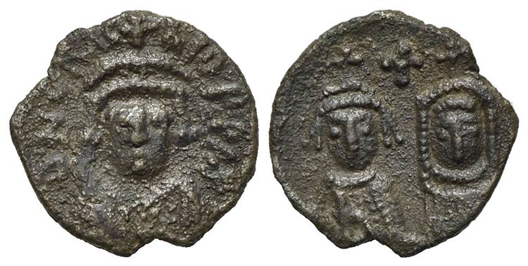Heraclius (610-641). AR Half ... 